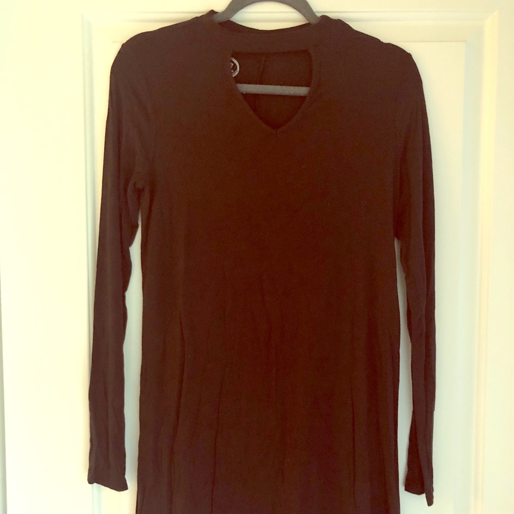 Black Choker Maurices Dress